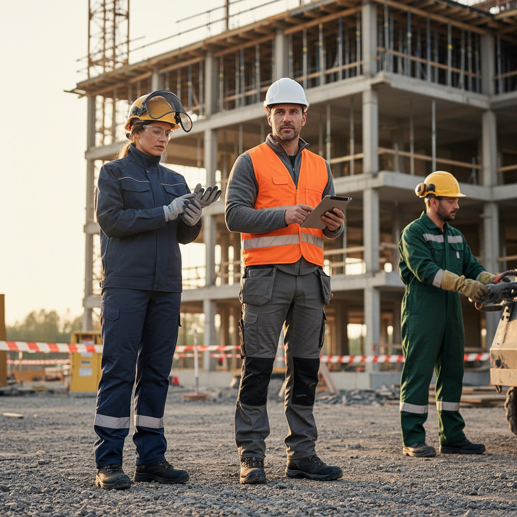 Realistische foto passend bij Professionele werkkledij voor optimale bescherming en comfort voor web